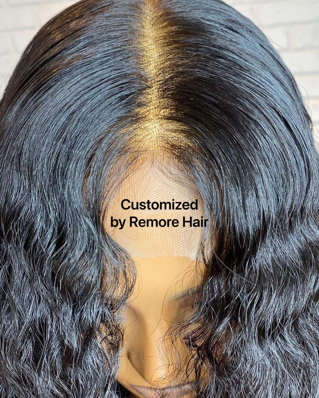 Full Lace Frontal Malaysian Curly 20 inch Wig