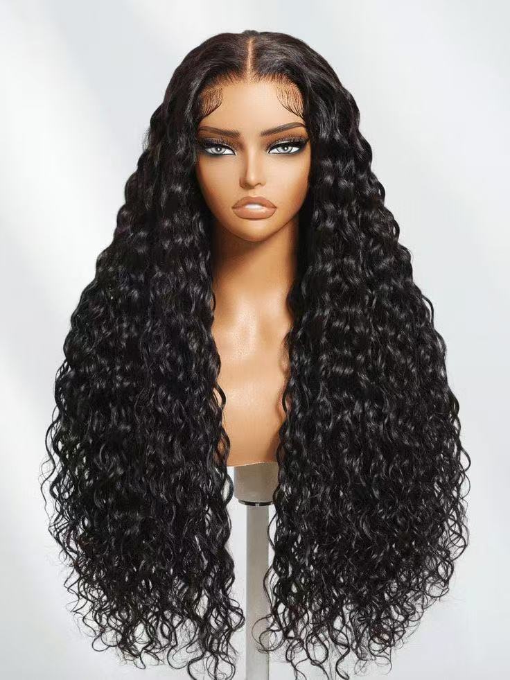 Wear & Go Water Curly 5x5 Glueless Human Hair Wig