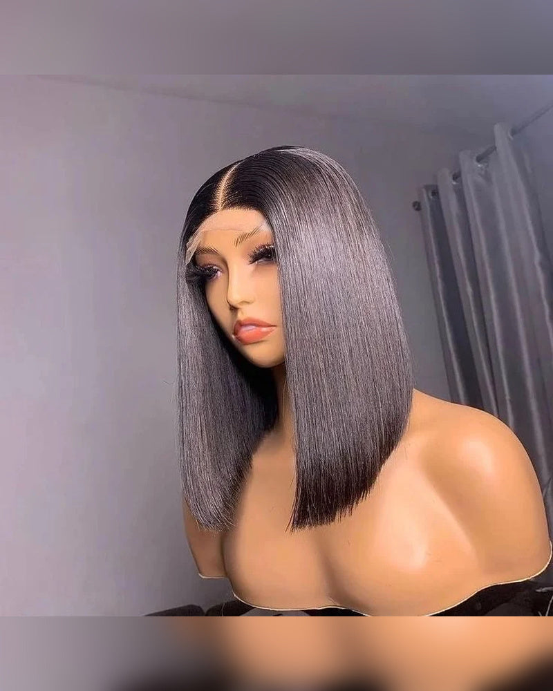 Vietnamese Bone Straight Glueless Human Hair Wig
