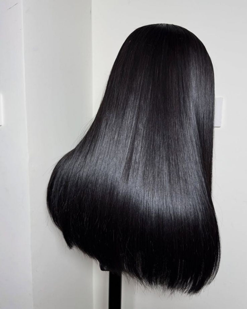 Vietnamese Bone Straight Glueless Human Hair Wig