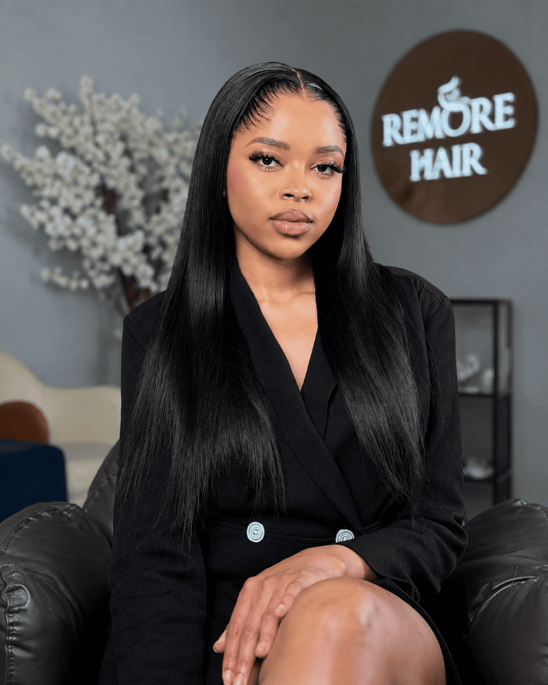 HD Lace Lagos Hairline Frontal Wig Human Hair