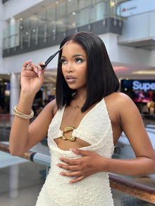10 Inch HD Pre-Bleached Wear & Go Human Hair Bob Wig