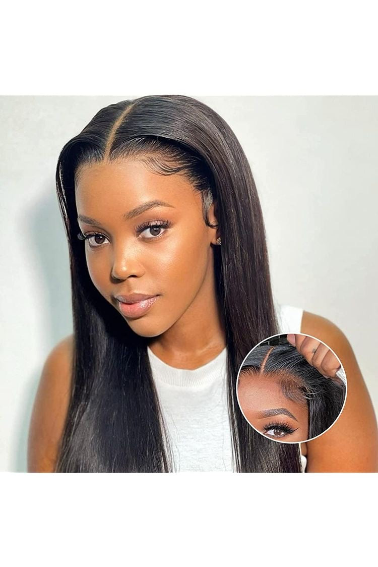 Wear And Go 18 - 32 inch 5x5 Lace Frontal Closure Glueless Straight Wi -  Remorehair