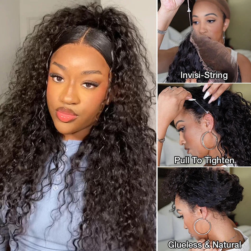 Curly weave 360 best sale