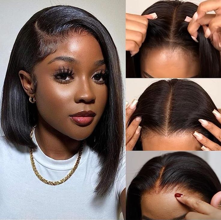 Wear And Go Glueless Bob With 7 X 5 Closure