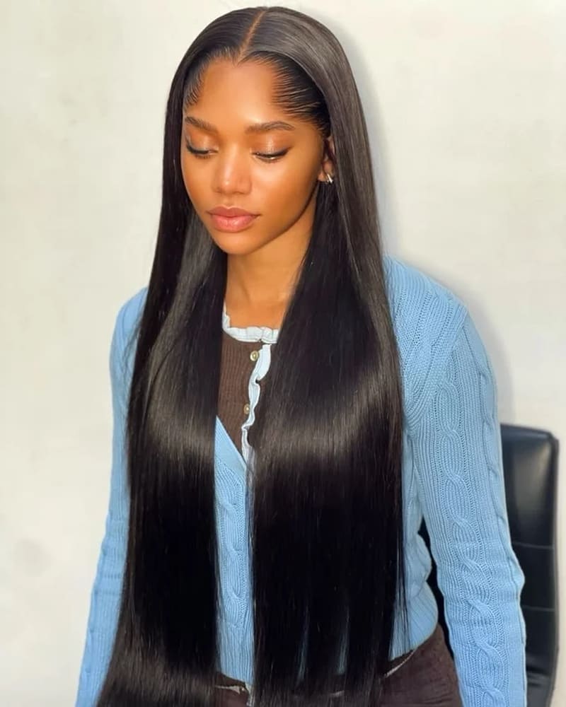 HD Lace Lagos Hairline Frontal Wig Human Hair