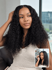 Wear & Go Water Curly 5x5 Glueless Human Hair Wig